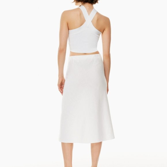 Aritzia Babaton Sculpt Knit Criss Cross Cropped Tank NWOT | Size XL - Picture 2 of 4